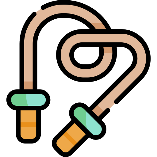 a thick jumping rope