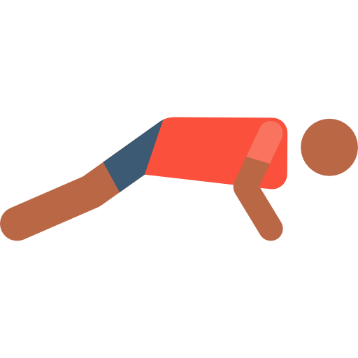 person doing push-ups