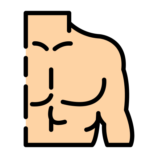 person warming up indoors